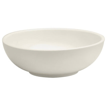 Tô pasta sứ vành cuộn coupe Oneida Buffalo Cream White Ware by 1880 Hospitality F9010000756 946 ml - Thùng 24 cái