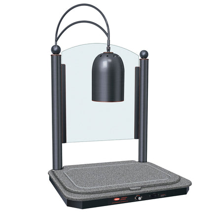 Quầy cắt thịt trang trí đèn đơn Hatco DCSB400-2420-1 đế nóng đá granite - 120V, 750W