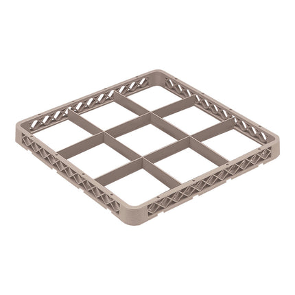 Ngăn nối giá đựng ly 9 ngăn màu be Vollrath Traex® TRF-32 cỡ đầy đủ