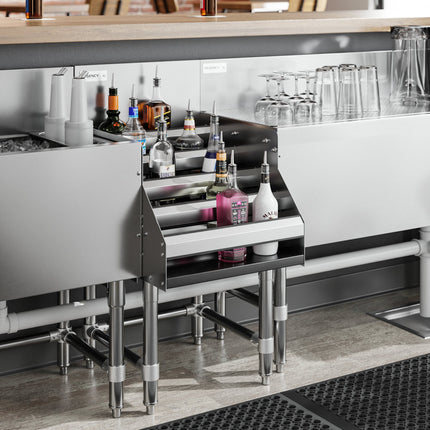Giá trưng bày rượu 5 tầng inox Regency Spec Line rộng 46 cm - sâu 61 cm