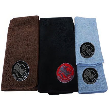 Khăn đa năng microfiber nhiều màu Rhino 20,3 - 30,5 x 20,3 - 61 cm - Gói 4 cái