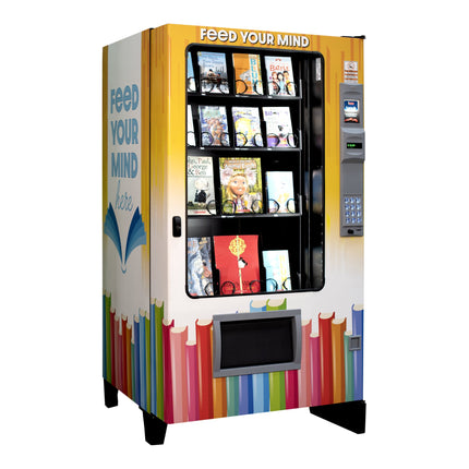 Máy bán sách tự động AMS Book Vendor 19 ngăn có bảng đồ họa