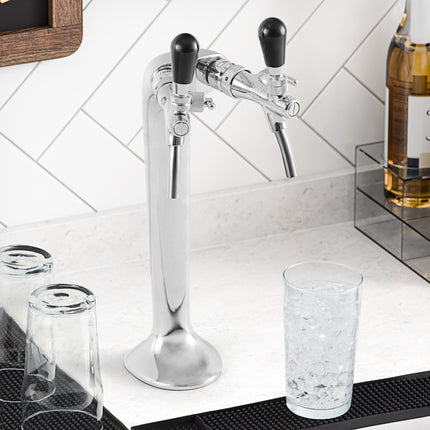 Máy cấp nước dưới quầy Narvon 76 lít/giờ có nước lạnh, thường và có gas với 2 vòi - 120V
