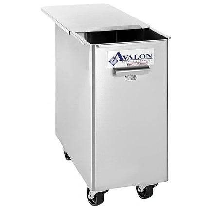 Thùng đựng nguyên liệu di động thép không gỉ Avalon 76 lít AIB150
