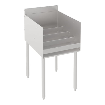 Giá trưng bày rượu 4 tầng dưới quầy Krowne Silver Series 18-18RD 46 cm, thép không gỉ, sâu 57 cm