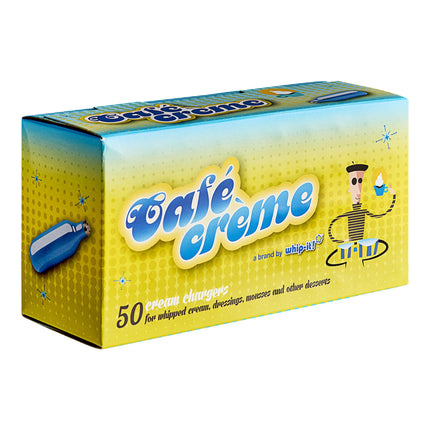 Bình xịt khí N2O Whip-It CC-Cafe-50L Cafe Creme - Hộp 50 cái