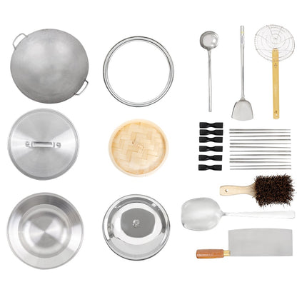 Bộ Dụng Cụ Chảo Chuyên Nghiệp Town 34000 33 Món