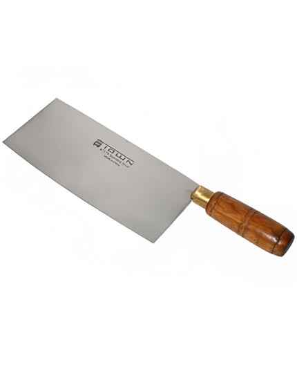 Dao Phay Kiểu Trung Quốc Town 47374 20.3 cm Cán Gỗ Thép Không Gỉ