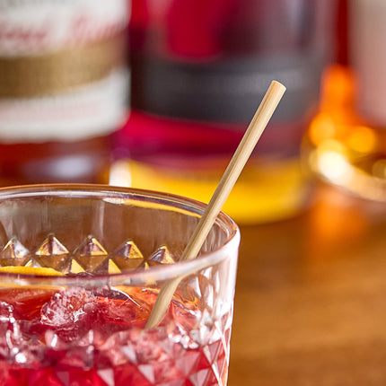 Ống hút cocktail lúa mì phân hủy sinh học HAY! Straws 13 cm màu tự nhiên - Thùng 3.000 cái