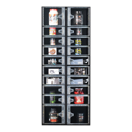 Tủ khóa bán lẻ thông minh vệ tinh 20 ngăn Selectivend ClearVision 76,5 x 64,5 x 186,2 cm 36420014