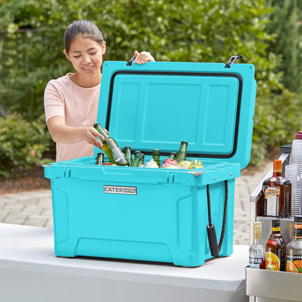 Thùng đá CaterGator CG45BL xanh da trời 42,6 lít đúc quay ngoài trời