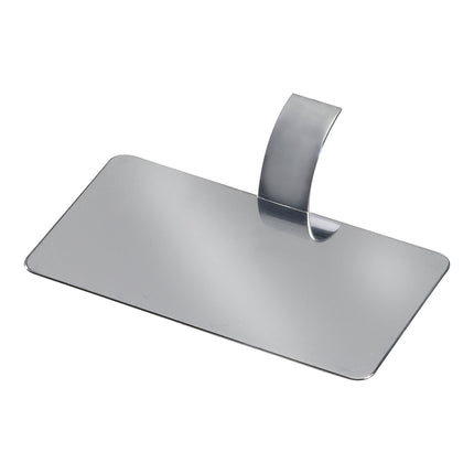 Khay đựng bánh ngọt Solia 10 cm x 5,6 cm bạc chữ nhật Pastry trưng bày - Thùng 1,000 cái