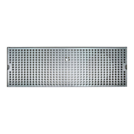 Khay hứng bia gắn nổi bằng thép không gỉ có lỗ xả Micro Matic DP-120D-20-P 51 x 13 cm