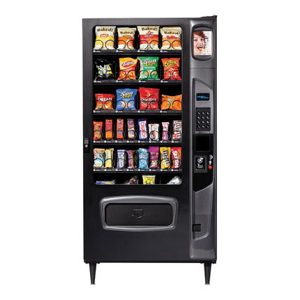 Máy bán hàng tự động đồ ăn vặt Selectivend 32 lựa chọn kèm nhận xu và kiểm tiền