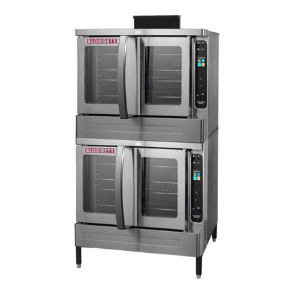 Lò đối lưu gas propan hai tầng cỡ đầy đủ Blodgett DFG-200 Premium Series với bộ điều tiết gió - 120.000 BTU