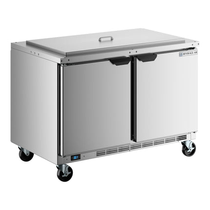 Bàn salad / thức ăn lạnh Beverage-Air SPE48HC-S 123 cm, thép không gỉ