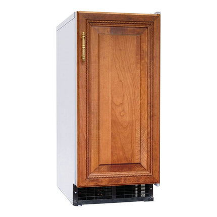Máy làm đá viên vuông Hoshizaki AM-50BAK-DS làm mát bằng gió đặt dưới quầy kèm khoang chứa 12,2 kg - 24,5 kg, 38 cm