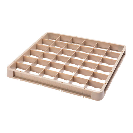 Ngăn nối giá đựng ly 36 ngăn màu be Vollrath Traex® CRC cỡ đầy đủ