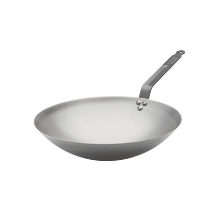 (3 pieces) DE BUYER | CARBONE PLUS - Wok pan - Ø 200mm