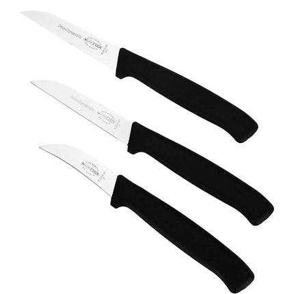 (3 pieces) F. DICK | ProDynamic Kitchen Knife Set – 2 utility (1 serrated) + paring