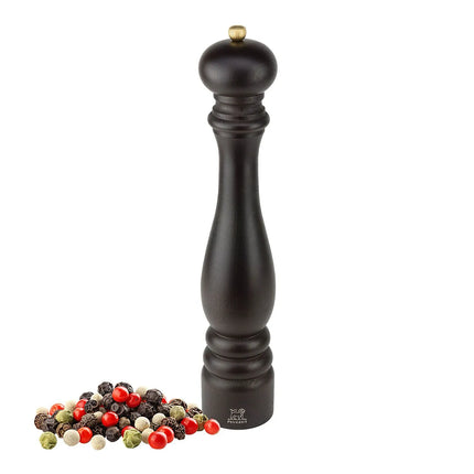 (3 pieces) PEUGEOT | Paris Pepper Mill – 40 cm - Beech Wood - Chocolate