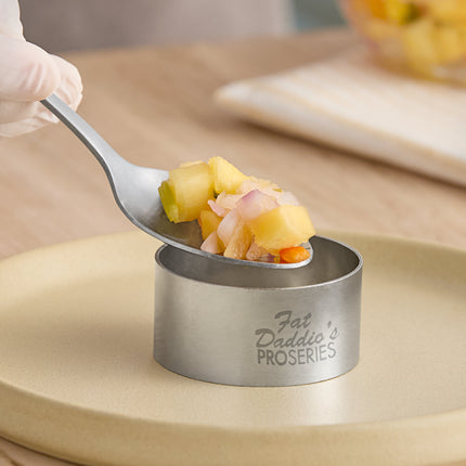 Khuôn tạo hình tròn thép không gỉ Fat Daddio's ProSeries SSRD-2010 5 x 2,5 cm