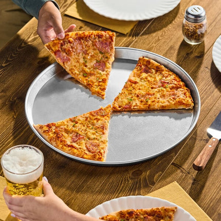 Khay nướng pizza nhôm lồng nhau American Metalcraft ADEP14 36 x 2,5 cm