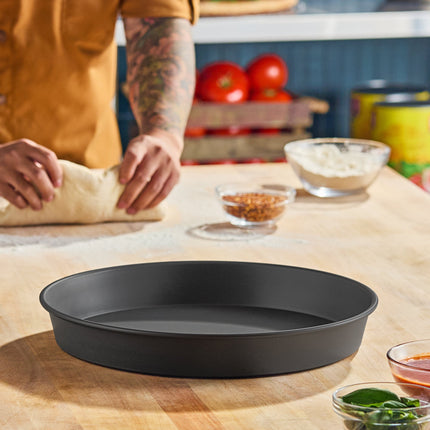 Khay nướng pizza nhôm anod cứng American Metalcraft HC90142 36 x 5 cm kiểu vát/xếp chồng