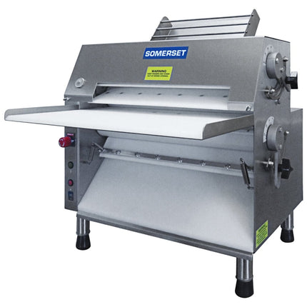Máy cán bột hai tầng để bàn Somerset CDR-2000M 51 cm trục kim loại - 120V, 3/4 HP