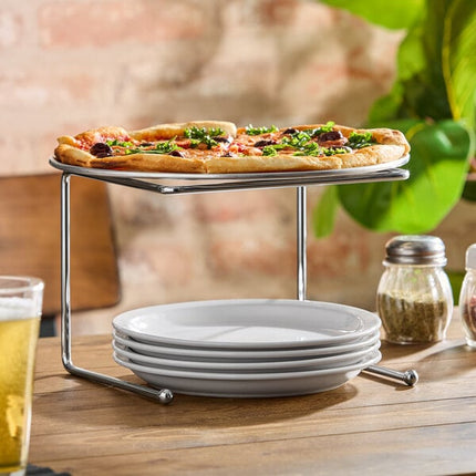 Giá đỡ pizza kim loại mạ crôm Choice 23 x 20 x 18 cm