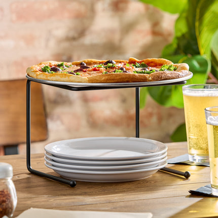 Đế trưng bày pizza kim loại đen Choice 23 x 20 x 18 cm