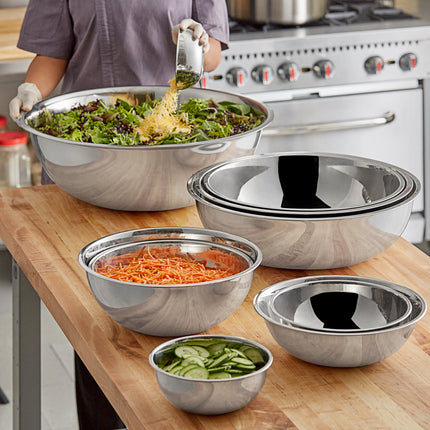 Bộ tô trộn thép không gỉ loại nặng Choice - Bộ 10 cái
