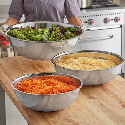 Bộ tô trộn thép không gỉ loại nặng cỡ lớn Choice - Bộ 3 cái