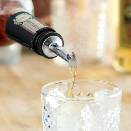 Vòi rót rượu Acopa đầu vòi thuôn có nắp lật - Gói 12 cái