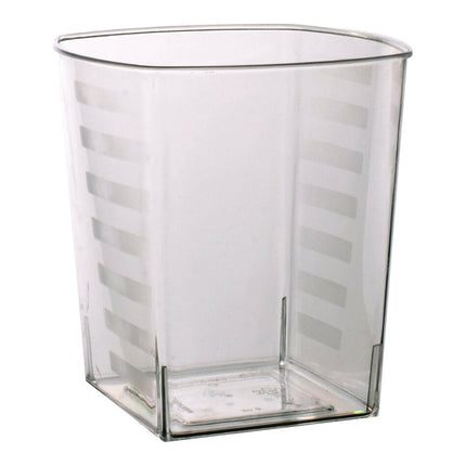 Ly cao nhựa trong suốt Fineline Solid Squares 266 ml - Thùng 168 cái