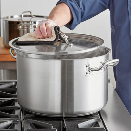 Nồi nấu sốt inox đáy nhôm bọc Vigor SS1 Series 20,8 lít kèm nắp
