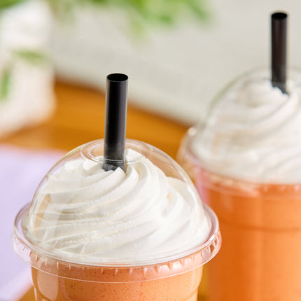 Ống hút smoothie đầu nhọn không bọc màu đen Choice 14,6 cm - Thùng 2.000 cái