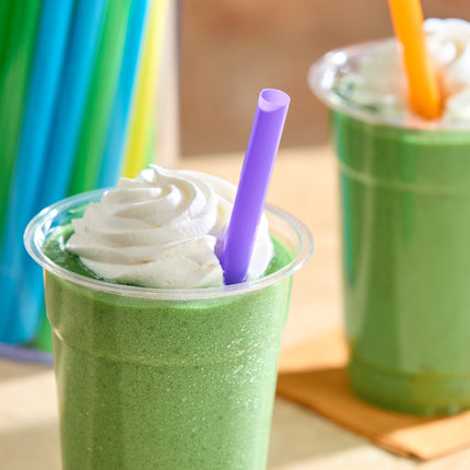 Ống hút smoothie đầu nhọn neon không bọc Choice 19 cm - Thùng 4.500 cái