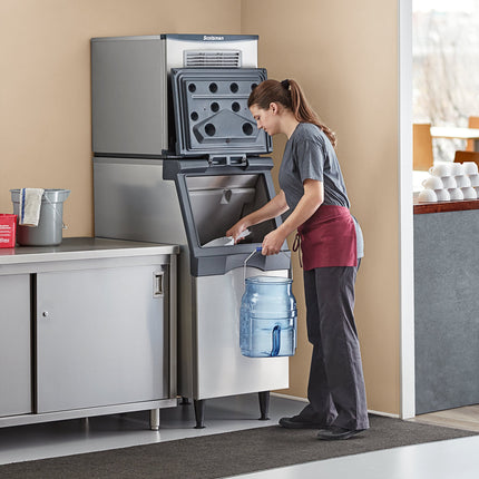 Máy làm đá viên nhai Scotsman Prodigy Plus NS0422AX-1A giải nhiệt gió 56 cm kèm thùng chứa inox - 195 kg/ngày, 115V