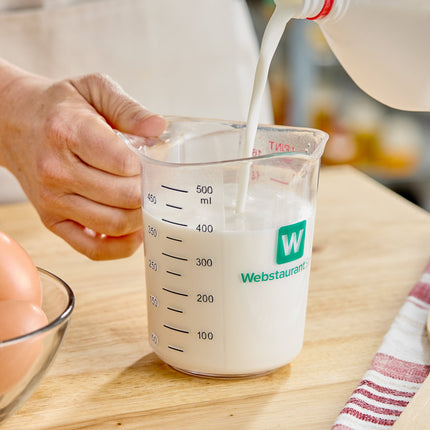 Cốc đong nhựa trong WebstaurantStore 1 pint (2 cup)