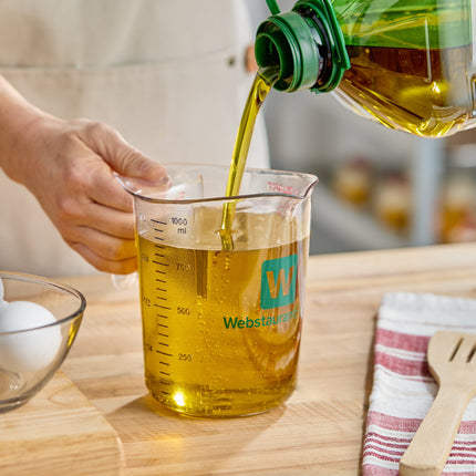 Cốc đong nhựa trong WebstaurantStore 946 ml (4 cup)