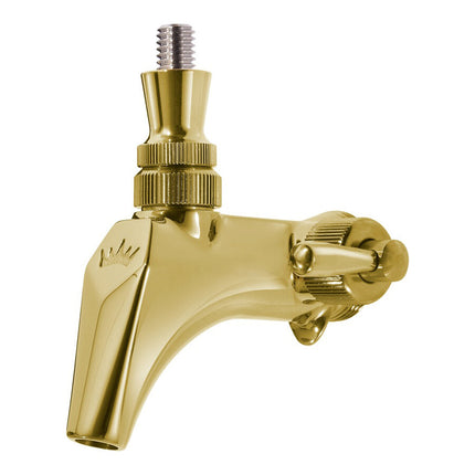 Vòi rót bia thép không gỉ 304 hoàn thiện đồng thau đánh bóng Krowne MasterTap BC-855 có kiểm soát dòng