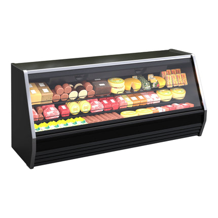Tủ trưng bày lạnh Hussmann NAV8A 252 cm đen - 120V