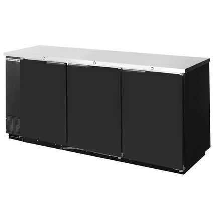 Tủ mát quầy bar cửa đặc đen đạt chuẩn thực phẩm Beverage-Air BB78HC-1-F-B 198 cm