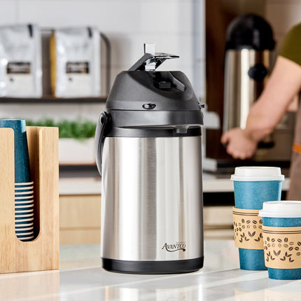 Bình ủ cà phê inox lót inox Avantco 3 lít cần gạt
