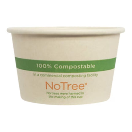Cốc chấm phân hủy World Centric NoTree 118 ml - Thùng 1.000 cái