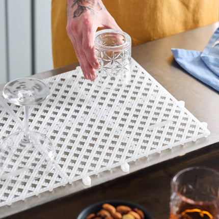 Thảm lót quầy bar khớp nối trong suốt Choice 30 x 30 cm