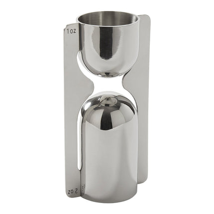 Ly đong rượu jigger inox có tay cầm American Metalcraft JSH12 30 ml & 59 ml - Thùng 6 cái