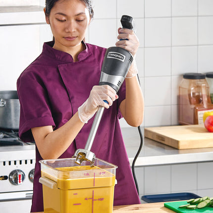 Máy xay cầm tay công nghiệp Waring WSB40X Quik Stik Plus tốc độ vô cấp 25 cm - 120V, 1/2 hp
