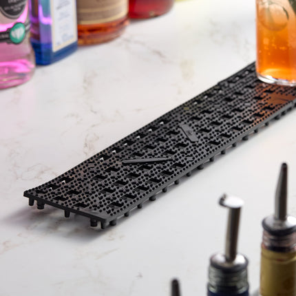 Dải thảm bar nhựa đen liên kết Choice 30 cm